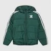 Ολοκαίνουργιο 🥰 Adidas Πουπουλένια Μπουφάν Μπουφάν πουπουλένιο Adicolor HK0386 Πράσινο Regular Fit 🔔