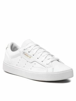 Αγορά 🧨 Adidas Κλειστά Παπούτσια Παπούτσια Sleek W DB3258 Λευκό 🎉