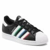 Τοπ 10 ⌛ Adidas Κλειστά Παπούτσια Παπούτσια Superstar J GZ4425 Μαύρο 😀