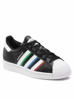 Τοπ 10 ⌛ Adidas Κλειστά Παπούτσια Παπούτσια Superstar J GZ4425 Μαύρο 😀