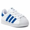 Τοπ 10 😀 Adidas Κοντά Αθλητικά Παπούτσια Superstar El I GV7953 Λευκό 🎁