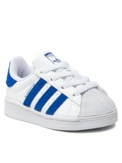 Τοπ 10 😀 Adidas Κοντά Αθλητικά Παπούτσια Superstar El I GV7953 Λευκό 🎁