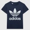 Συμφωνίες 👍 Adidas T-shirts T-Shirt Trefoil HK0260 Σκούρο μπλε Regular Fit 🤩