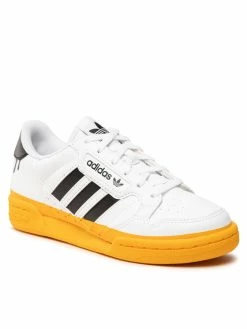 Νέος 😉 Adidas Κλειστά Παπούτσια Παπούτσια Continental 80 Stripes J GY8135 Λευκό ⌛