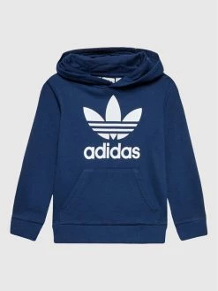 Best Pirce 🎉 Adidas Μπλούζες Φόρμας Μπλούζα Trefoil HK0272 Σκούρο μπλε Regular Fit 🔥