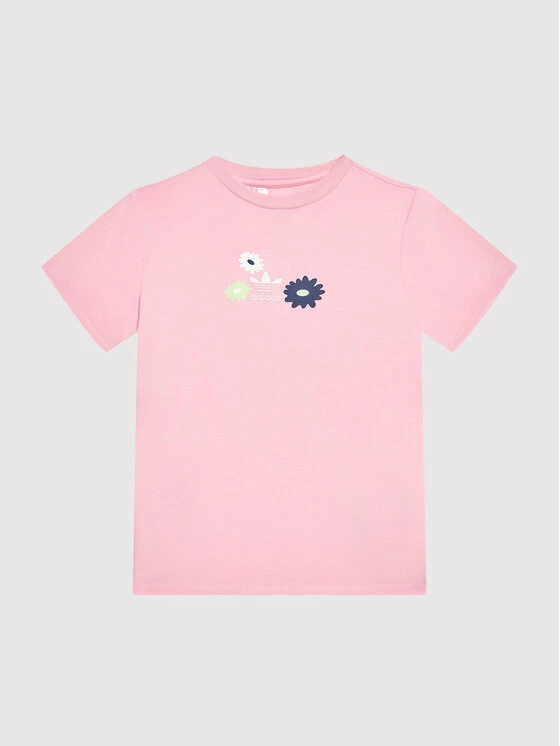 Ολοκαίνουργιο ❤️ Adidas T-shirts T-Shirt Flower Print HF7466 Ροζ Regular Fit 🛒 1 Ολοκαίνουργιο ❤️ Adidas T-shirts T-Shirt Flower Print HF7466 Ροζ Regular Fit 🛒