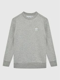 Το φθηνότερο 🤩 Adidas Μπλούζες Φόρμας Μπλούζα Adicolor HS8869 Γκρι Regular Fit 🥰