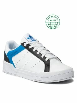 Νέος 🎁 Adidas Κλειστά Παπούτσια Παπούτσια Court Tourino H00768 Λευκό 🤩