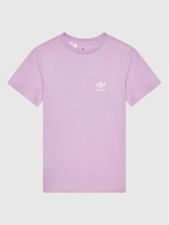 Εξοδος 😉 Adidas T-shirts T-Shirt Adicolor HK7466 Μωβ Regular Fit 🥰