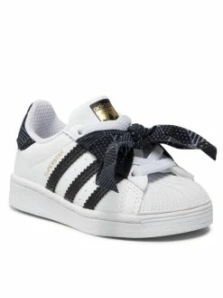 Προϋπολογισμός 💯 Adidas Μοκασίνια Παπούτσια Superstar El I Q47380 Λευκό 🤩