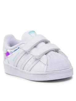 ΧΟΝΔΡΙΚΟ ΕΜΠΟΡΙΟ 😉 Adidas Κοντά Αθλητικά Παπούτσια Superstar Cf I H03951 Λευκό ✔️