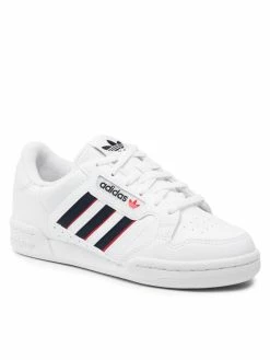 Η καλύτερη συμφωνία 🧨 Adidas Κλειστά Παπούτσια Παπούτσια Continental 80 Stripes J FX6088 Λευκό 🛒