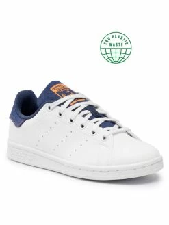 Τοπ 10 😀 Adidas Κλειστά Παπούτσια Παπούτσια Stan Smith J GZ7359 Λευκό 🛒