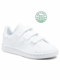 Φτηνός ❤️ Adidas Κοντά Αθλητικά Παπούτσια Stan Smith Cf C FX7535 Λευκό 🌟