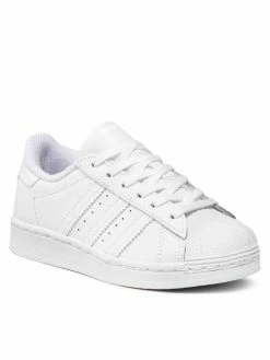 Προώθηση 🔥 Adidas Κοντά Αθλητικά Παπούτσια Superstar C EF5395 Λευκό 🛒