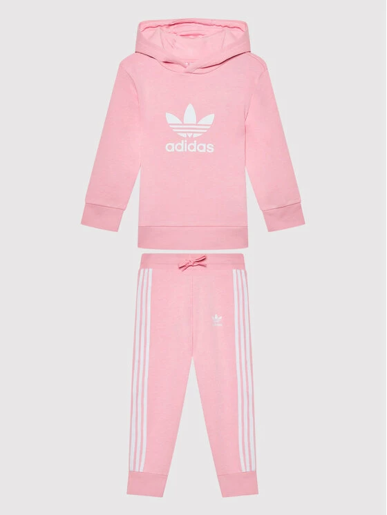 Εκπτωση ✨ Adidas Σετ Φόρμα Hoodie HE4673 Ροζ Regular Fit 👍 1 Εκπτωση ✨ Adidas Σετ Φόρμα Hoodie HE4673 Ροζ Regular Fit 👍