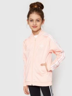 Τοπ 10 🌟 Adidas Μπλούζες Φόρμας Μπλούζα Adicolor Sst Track H37864 Πορτοκαλί Regular Fit 🎉