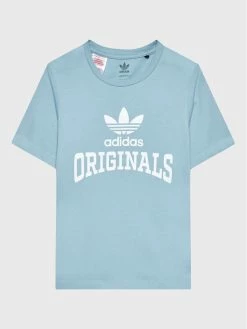 Η καλύτερη συμφωνία ❤️ Adidas T-shirts T-Shirt Graphic HL6872 Μπλε Relaxed Fit 😀