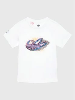 Η καλύτερη συμφωνία 💯 Adidas T-shirts T-Shirt Graphic HL6856 Λευκό Regular Fit ⌛