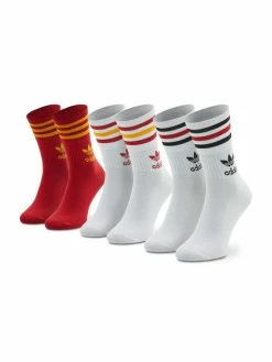 Καλύτερες κριτικές για 🔥 Adidas Ψηλές Κάλτσες Σετ 3 ζευγάρια ψηλές κάλτσες Unisex Mid Cut Crew HL9223 Έγχρωμο 🥰