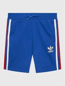 Το φθηνότερο 🌟 Adidas Αθλητικά Σορτς Αθλητικό σορτς Adicolor HL9411 Μπλε Regular Fit 🛒