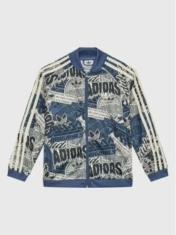 Το φθηνότερο 🌟 Adidas Μπλούζες Φόρμας Μπλούζα Allover Print Sst HK2822 Σκούρο μπλε Regular Fit 🎉