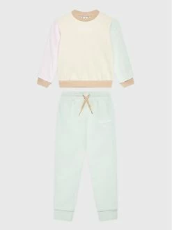 Εξοδος 🛒 Adidas Σετ Φόρμα Colorblock HK9813 Έγχρωμο Regular Fit 💯