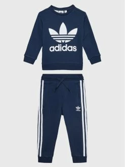 Κουπόνι 👏 Adidas Σετ Φόρμα IC9154 Σκούρο μπλε Regular Fit 🎉