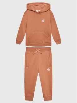 Best Pirce 😉 Adidas Σετ Φόρμα IB9908 Μπεζ Regular Fit ✨