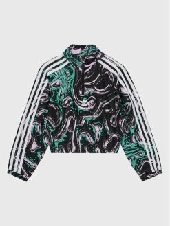 Πολύ καλή προσφορά 🧨 Adidas Μπλούζες Φόρμας Μπλούζα Allover Print HL9432 Μαύρο Loose Fit 💯