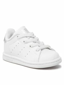 Κουπόνι 🌟 Adidas Κοντά Αθλητικά Παπούτσια Stan Smith El I GY4257 Λευκό 🔔