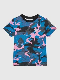 Εκπτωση 🔔 Adidas T-shirts T-Shirt Allover Print Camo HK0287 Μπλε Regular Fit 🧨