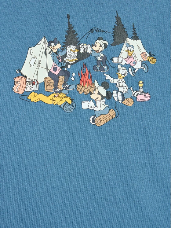 Best Pirce 🔔 Adidas T-shirts T-Shirt Disney Mickey And Friends HK9777 Μπλε Regular Fit ⭐ 3 Best Pirce 🔔 Adidas T-shirts T-Shirt Disney Mickey And Friends HK9777 Μπλε Regular Fit ⭐ - Image 3