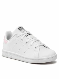 Best Pirce 😉 Adidas Κοντά Αθλητικά Παπούτσια Stan Smith C GY4261 Λευκό ⌛