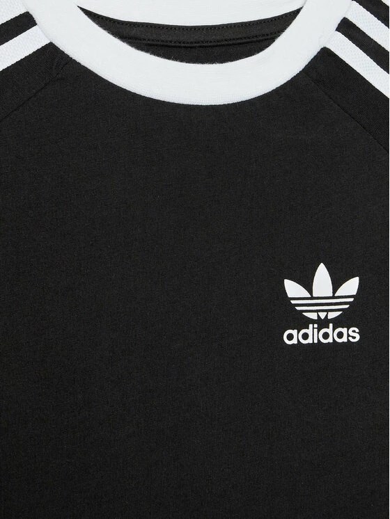 Νέος 🤩 Adidas T-shirts T-Shirt Adicolor 3-Stripes HK0264 Μαύρο Relaxed Fit 🔥 3 Νέος 🤩 Adidas T-shirts T-Shirt Adicolor 3-Stripes HK0264 Μαύρο Relaxed Fit 🔥 - Image 3