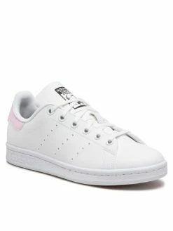 Best Pirce ✨ Adidas Κοντά Αθλητικά Παπούτσια Stan Smith J GY4253 Λευκό 👍