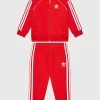 Εκπτωση 🌟 Adidas Σετ Φόρμα Adicolor SST Track HE4747 Κόκκινο Regular Fit 🎁