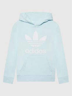 Προώθηση 👏 Μπλούζες Φόρμας Μπλούζα Trefoil ADIDAS-HS8867 Μπλε Regular Fit 😍