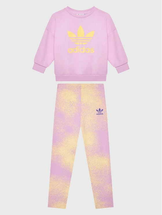 Συμφωνίες 🌟 Adidas Μπλούζες Φόρμας Σετ φούτερ και κολάν HK2945 Ροζ Relaxed Fit 🛒 1 Συμφωνίες 🌟 Adidas Μπλούζες Φόρμας Σετ φούτερ και κολάν HK2945 Ροζ Relaxed Fit 🛒