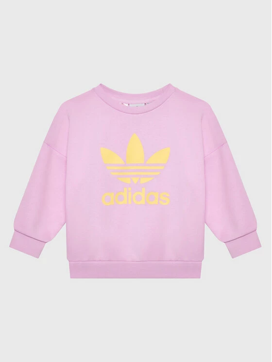 Συμφωνίες 🌟 Adidas Μπλούζες Φόρμας Σετ φούτερ και κολάν HK2945 Ροζ Relaxed Fit 🛒 2 Συμφωνίες 🌟 Adidas Μπλούζες Φόρμας Σετ φούτερ και κολάν HK2945 Ροζ Relaxed Fit 🛒 - Image 2