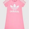 Εξοδος 👏 Adidas Φορέματα Φόρεμα καθημερινό Adicolor HK0290 Ροζ Slim Fit 🎉