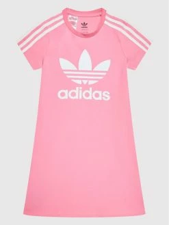 Εξοδος 👏 Adidas Φορέματα Φόρεμα καθημερινό Adicolor HK0290 Ροζ Slim Fit 🎉