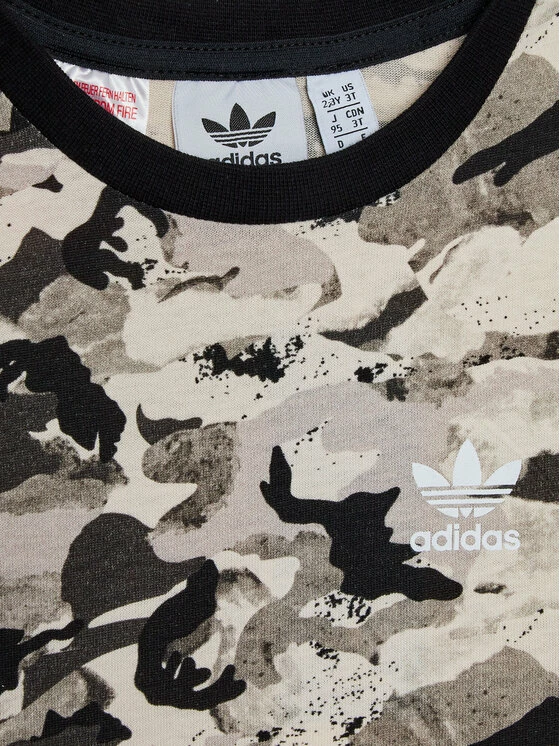 Ολοκαίνουργιο 🌟 Adidas T-shirts T-Shirt Allover HK0276 Μπεζ Regular Fit ⭐ 3 Ολοκαίνουργιο 🌟 Adidas T-shirts T-Shirt Allover HK0276 Μπεζ Regular Fit ⭐ - Image 3