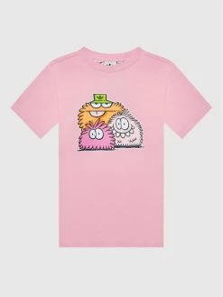 Τοπ 10 🎁 Adidas T-shirts T-Shirt KEVIN LYONS HF7582 Ροζ Regular Fit 🔔