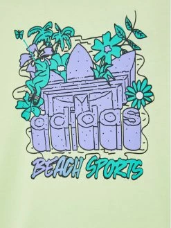 ΧΟΝΔΡΙΚΟ ΕΜΠΟΡΙΟ 🥰 Adidas T-shirts T-Shirt Graphic Stoked Beach HF7434 Κίτρινο Regular Fit 🎁 -adidas Originals Κατάστημα unnamed file 3370