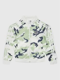 Η καλύτερη συμφωνία 👏 Adidas Μπλούζες Φόρμας Μπλούζα Camo Sst Track HF7448 Πράσινο Regular Fit 🥰