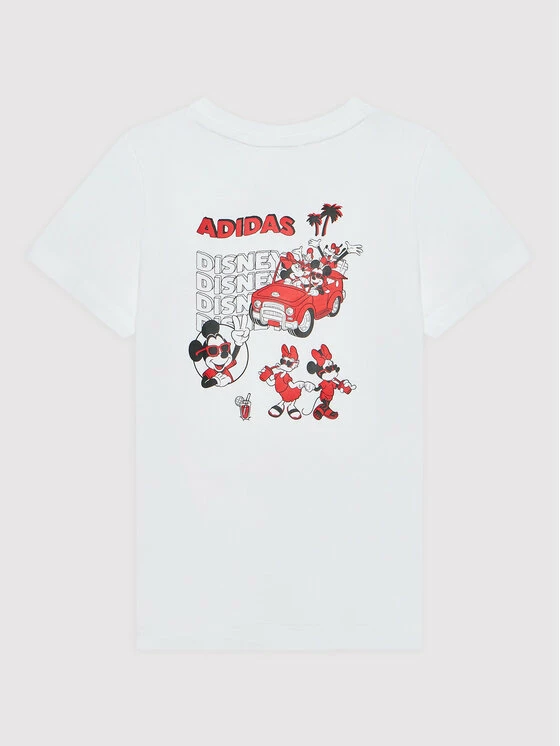 Καλύτερη πώληση 🔔 Adidas T-shirts T-Shirt Disney Mickey And Friends HF7523 Λευκό Regular Fit 💯 2 Καλύτερη πώληση 🔔 Adidas T-shirts T-Shirt Disney Mickey And Friends HF7523 Λευκό Regular Fit 💯 - Image 2