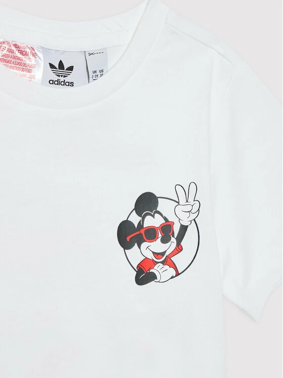 Καλύτερη πώληση 🔔 Adidas T-shirts T-Shirt Disney Mickey And Friends HF7523 Λευκό Regular Fit 💯 3 Καλύτερη πώληση 🔔 Adidas T-shirts T-Shirt Disney Mickey And Friends HF7523 Λευκό Regular Fit 💯 - Image 3