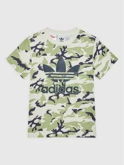 ΧΟΝΔΡΙΚΟ ΕΜΠΟΡΙΟ 😍 Adidas T-shirts T-Shirt Camo HE6924 Πράσινο Regular Fit 😉