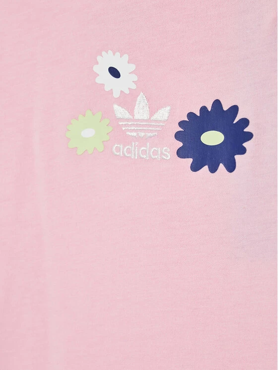ΧΟΝΔΡΙΚΟ ΕΜΠΟΡΙΟ 😍 Adidas T-shirts Σετ T-Shirt και σορτς Flower Print HC1949 Ροζ Regular Fit ✨ 6 ΧΟΝΔΡΙΚΟ ΕΜΠΟΡΙΟ 😍 Adidas T-shirts Σετ T-Shirt και σορτς Flower Print HC1949 Ροζ Regular Fit ✨ - Image 6